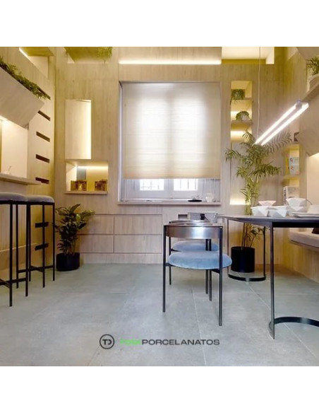 Liscio Light Grey Natural 60 X 120 - Comercial